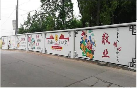 晴隆手绘墙画在现实中主要有哪些应用？