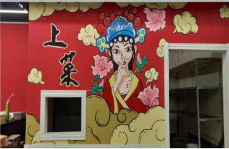 晴隆墙体彩绘的发展和应用