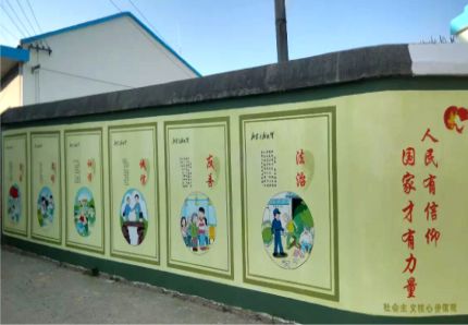 晴隆文化墙施工攻略