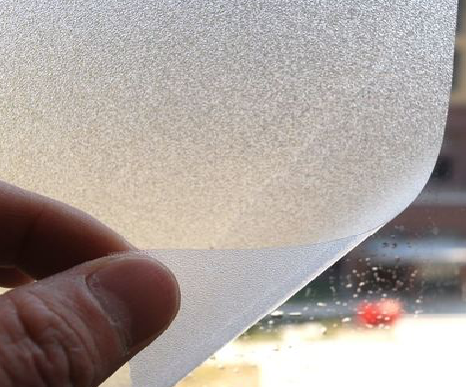 晴隆玻璃门外面粘广告用什么材料好？