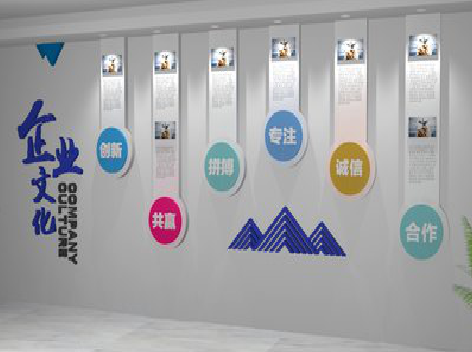 晴隆企业文化墙需要传递什么办公文化？